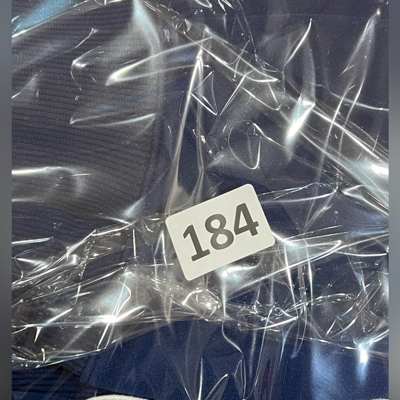 Women’s Medium Nike Blue White Stripe Classic Jogger Tracksuit Soccer Leggings - Picture 7 of 7